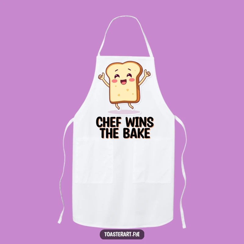 Funny Victory Bread Apron - Chef's Hilarious Celebration Gear