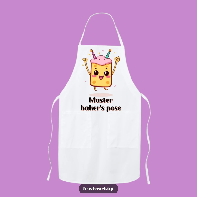 Funny Toast Apron: Cook with Celebration, Ideal Funny Gift