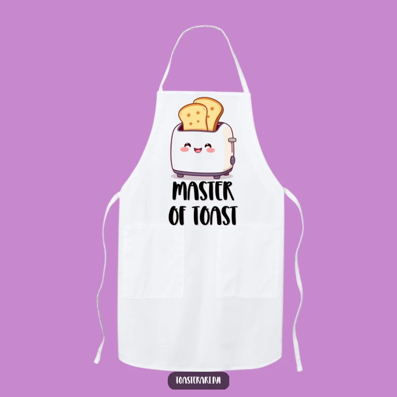 Funny Toaster Pop-Up Apron - Cook with Morning Merriment!