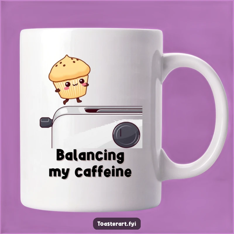 Funny Muffin Toaster Mug: Adorable & Hilarious Risk-Takers for Coffee Lovers