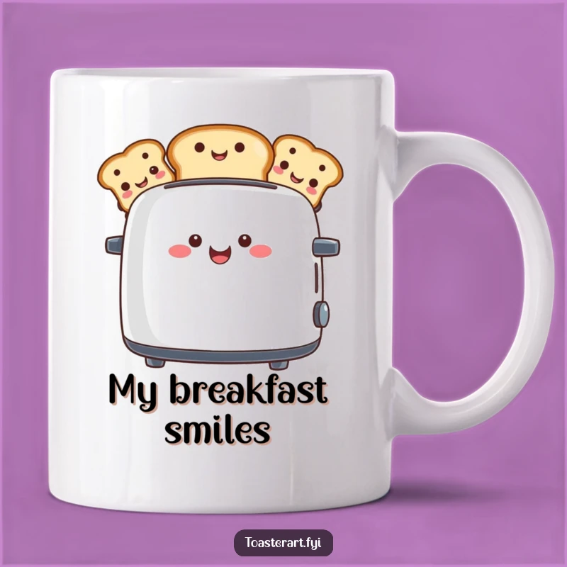 Funny Toaster Face Mug: A Hilarious Breakfast Buddy Gift
