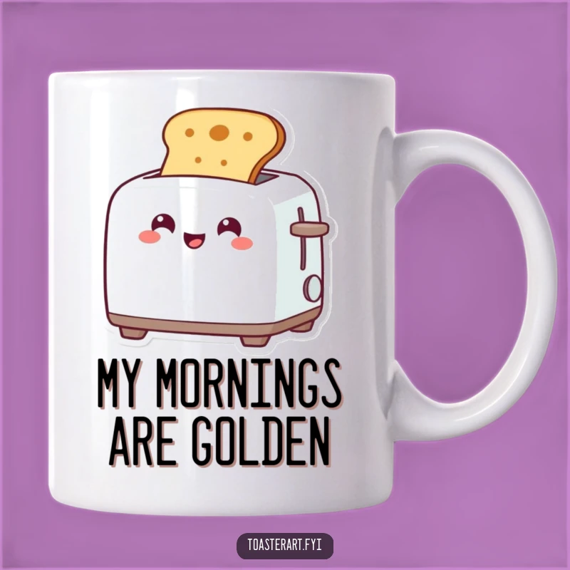Funny Toaster Pop-Up Mug: Perfect Toasting Gift for Breakfast Lovers