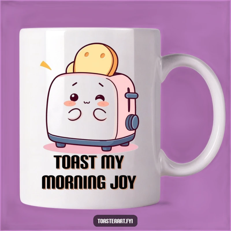 Funny Toaster Bread Mug - Hilarious Breakfast Buddy & Funny Gift!