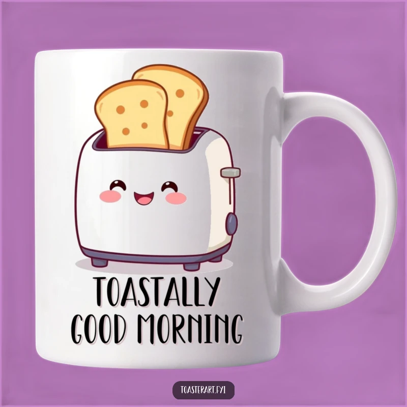 Funny Toaster Pop-Up Mug - Start Your Day with Humorous Toast!
