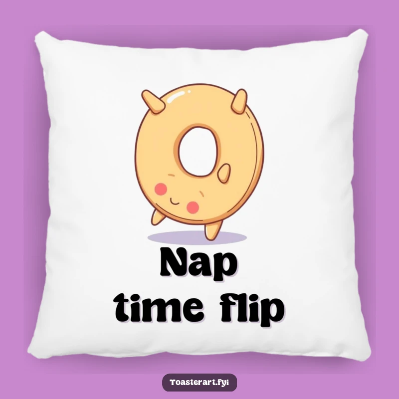 Funny Bagel Somersault Pillow: Cozy Comfort with a Hilarious Acrobat
