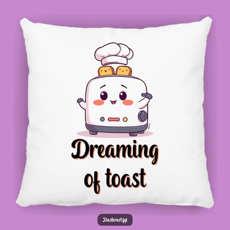 Funny Chef Toaster Pillow: Cozy Juggling Accent, Perfect Humorous Gift