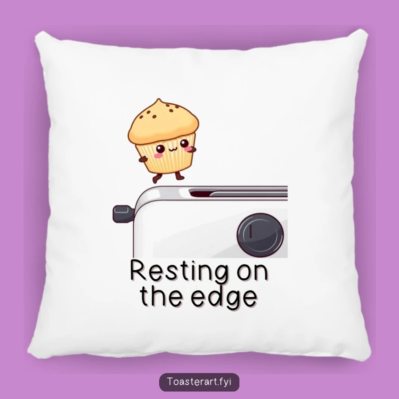 Funny Muffin Toaster Pillow: Cozy Comfort & Hilarious Kawaii Accent for Your Sofa