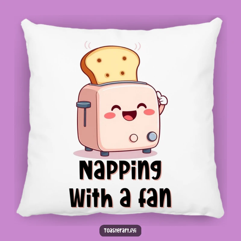 Funny Steam Fan Pillow: Cozy & Comedic Relief for Your Space