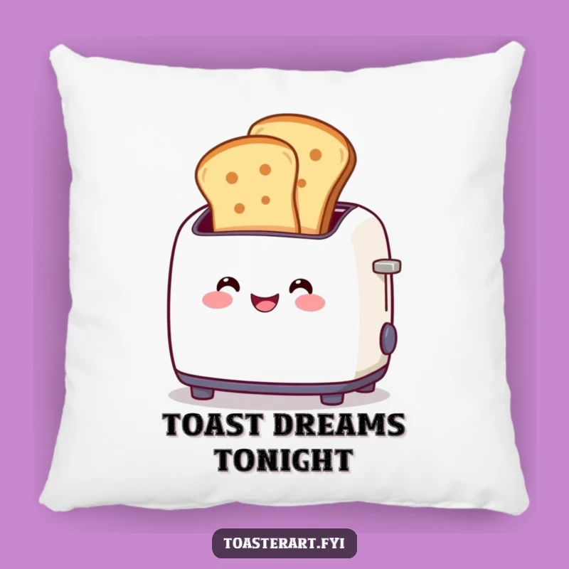 Funny Toaster Pop-Up Pillow - Comfy & Cheerful Decor!