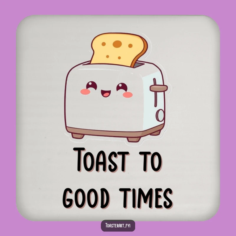 Funny Toaster Pop-Up Coaster Set: Protect Surfaces with Hilarious Breakfast Style