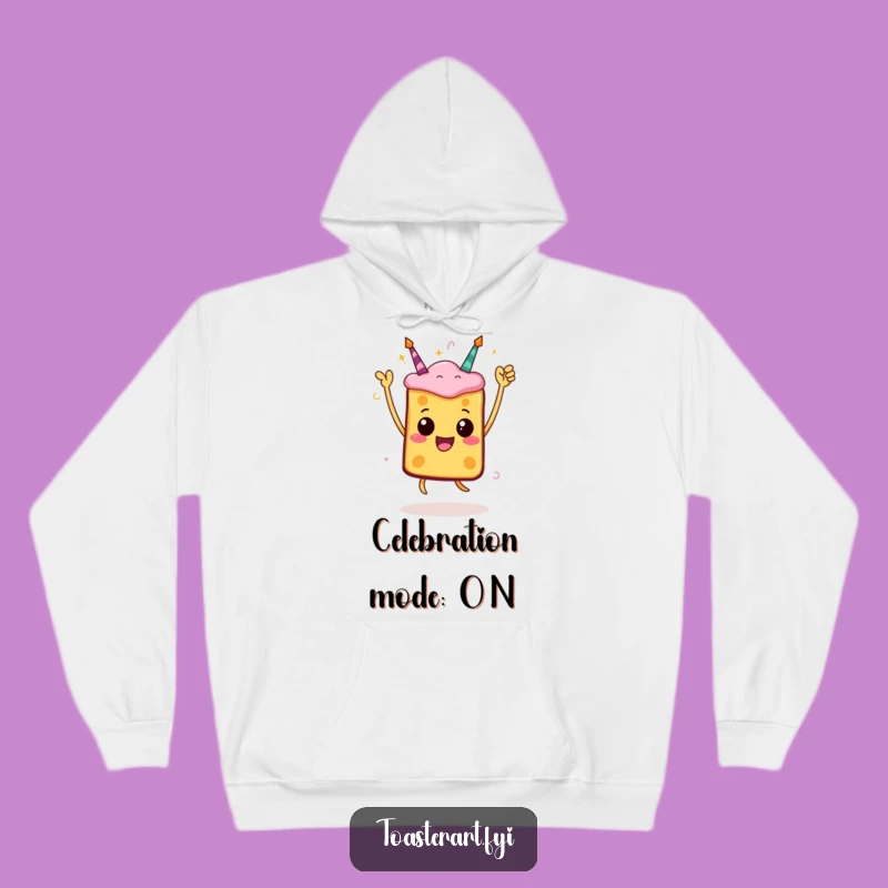 Funny Toast Hoodie: Cozy Celebrations, Perfect Funny Gift