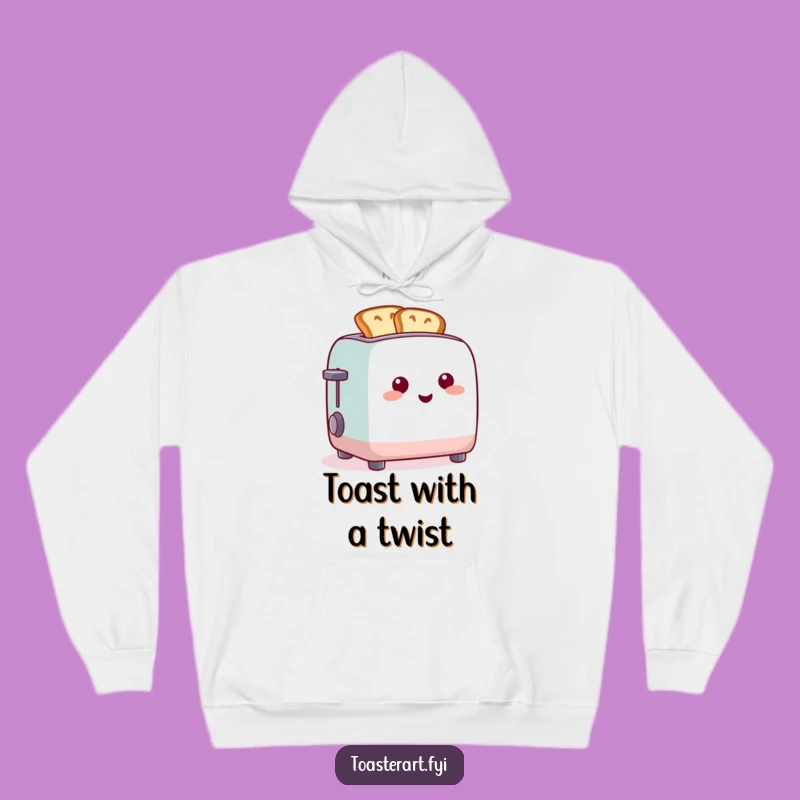 Funny Toaster Toast Shapes Hoodie: Cozy Up with Creative Breakfast Fun!