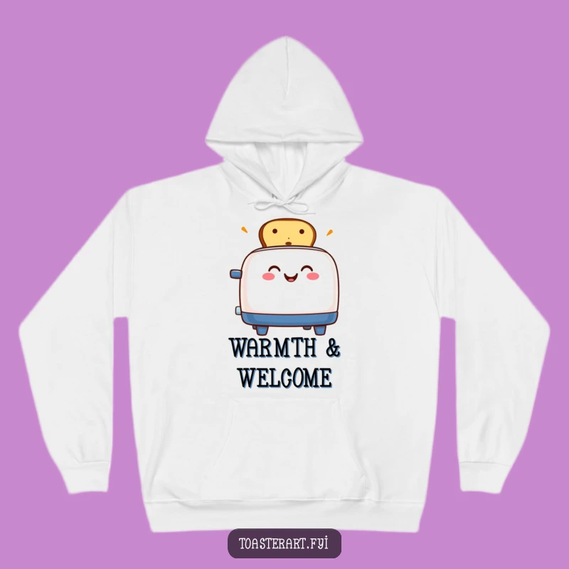 Cozy Funny Toaster Hoodie: Hilarious Pop-Up Toast Design, Ultimate Funny Gift!