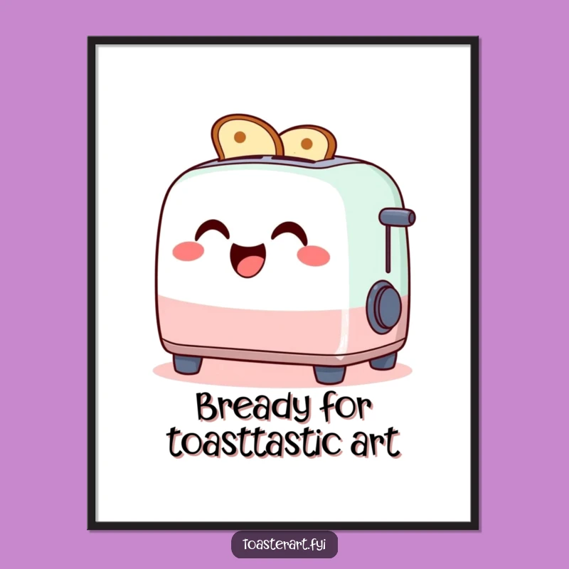 Free Printable Toaster Art: Humorous Kitchen Wall Art for Foodies