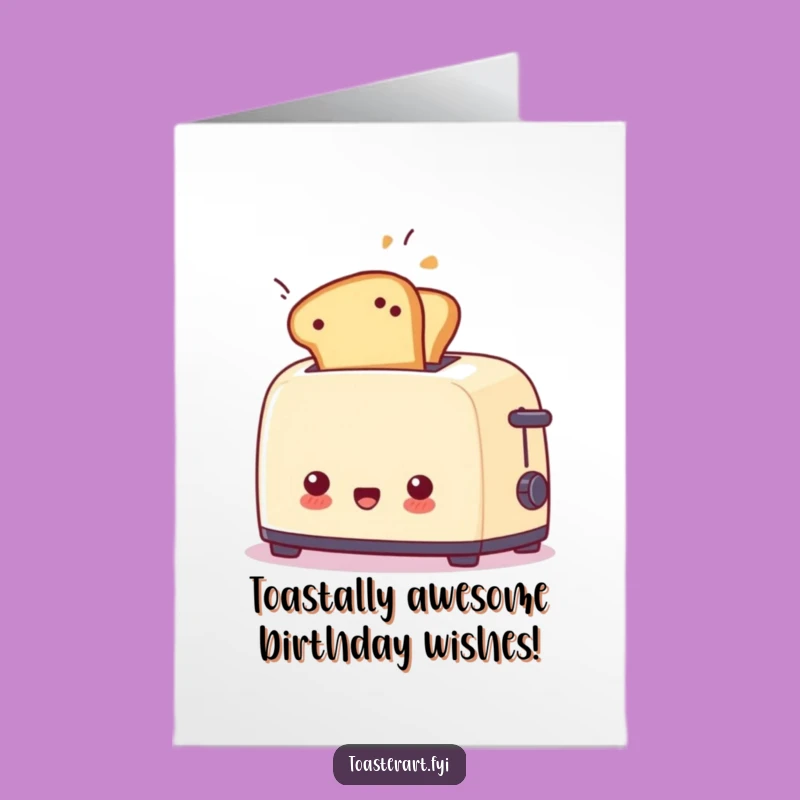 Free Printable Surprise Toaster Birthday Card - Funny Toast Explosion Downloadable Greeting