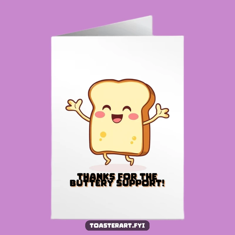 Free Printable Thank You Card: Dancing Toast Thanks, Fun Downloadable Gift