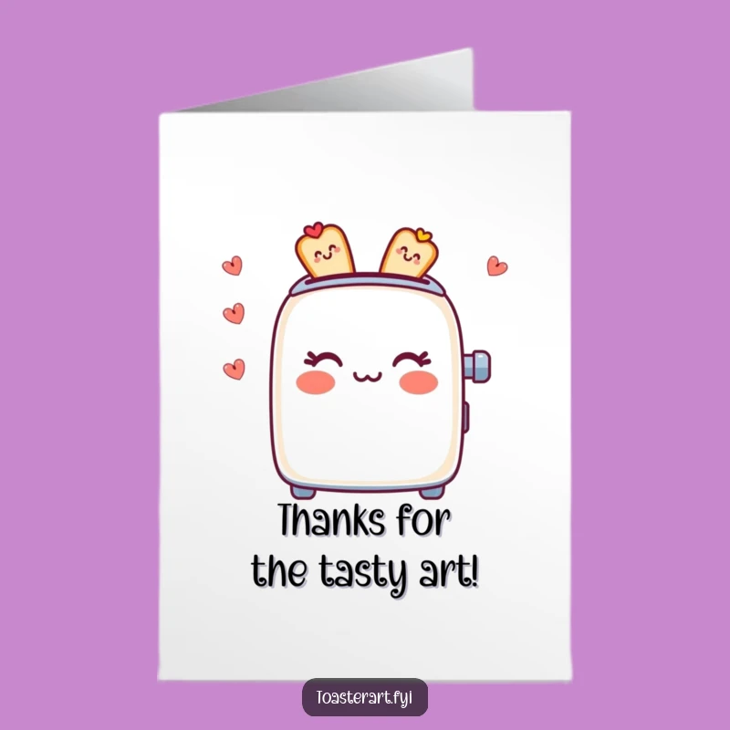 Free Printable Thank You Card: Pattern Toaster - Creative DIY Downloadable Gift