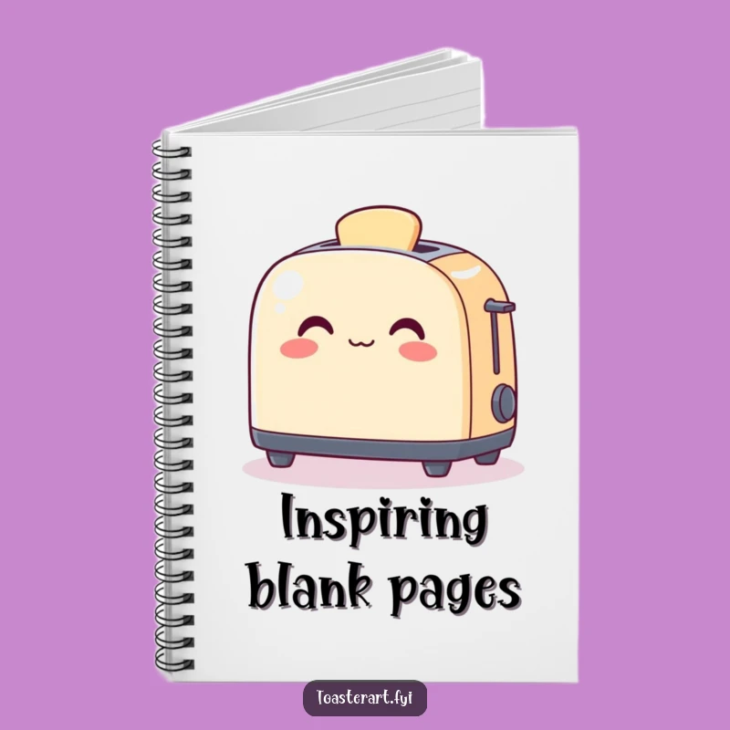 Funny Art Toaster Notebook: Jot Down Ideas with Creative Flair