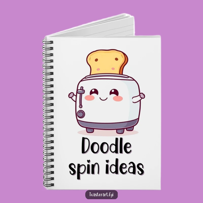 Funny Spinning Toaster Notebook: Playful Ideas, Perfect Humorous Journal Gift