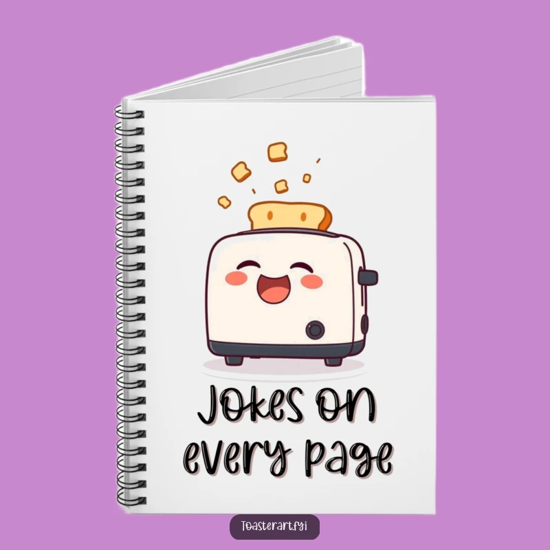 Funny Toast Laugh Notebook: Jot Down Funny Breakfast Moments