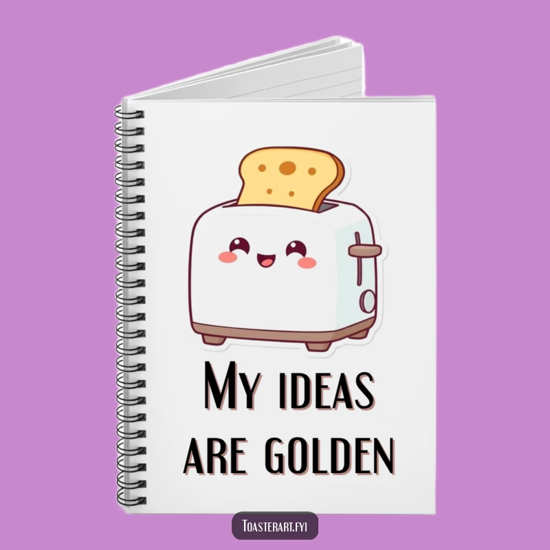 Funny Toaster Pop-Up Notebook: Jot Down Ideas with Hilarious Breakfast Charm