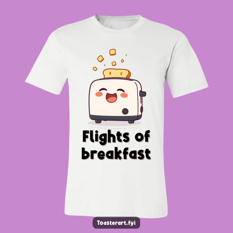 Funny Toast Explosion T-Shirt: Wear the Hilarious Breakfast Chaos
