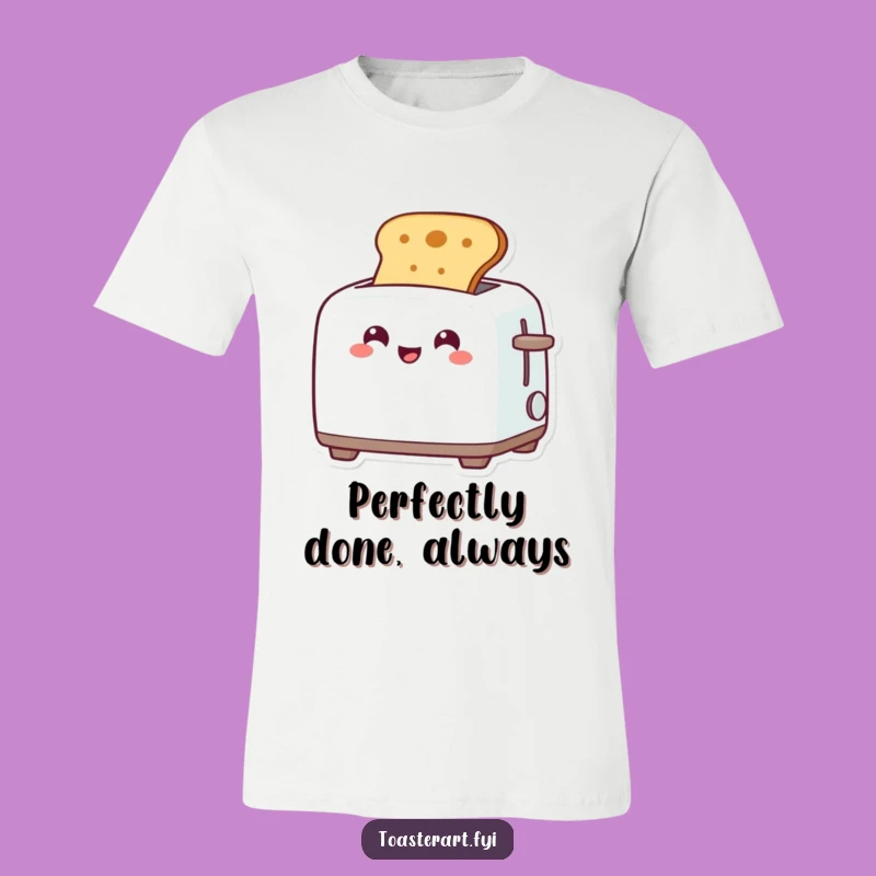 Funny Toaster Pop-Up T-Shirt: Cool Graphic Tee Gift for Bread Enthusiasts