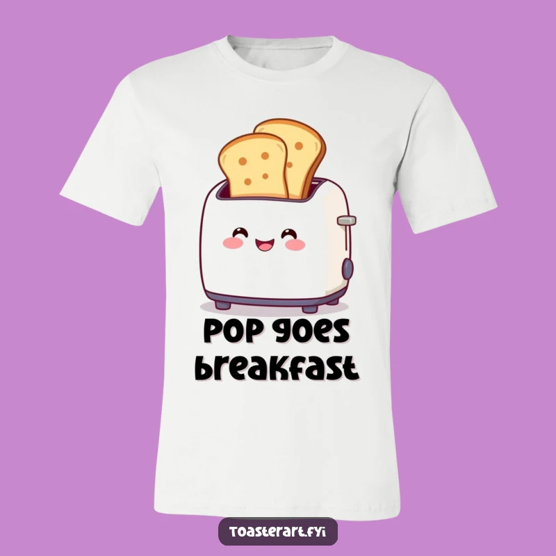 Funny Toaster Pop-Up T-Shirt - Wear Your Breakfast Joy!
