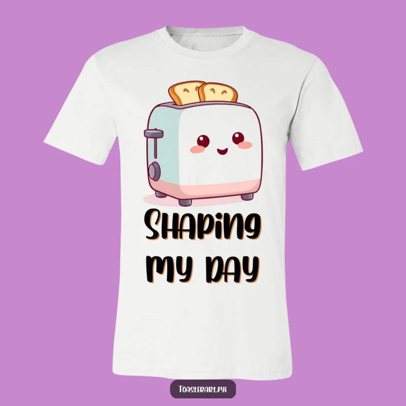Funny Toaster Toast Shapes T-Shirt: Wearable Art for Breakfast Lovers!