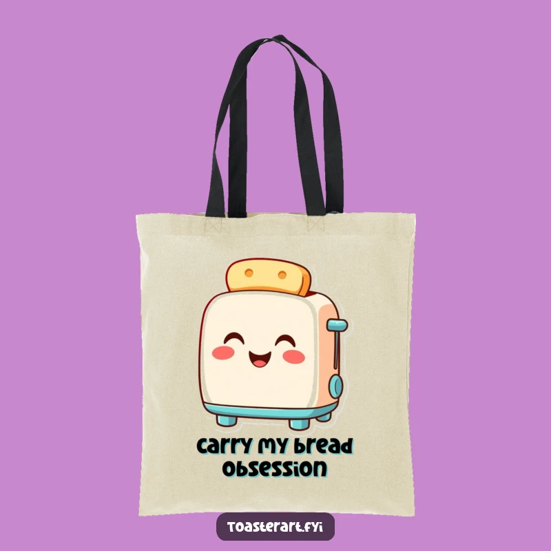 Funny Toaster Tote Bag: Carry Your Warmth, A Hilarious Gift for Everyday Errands